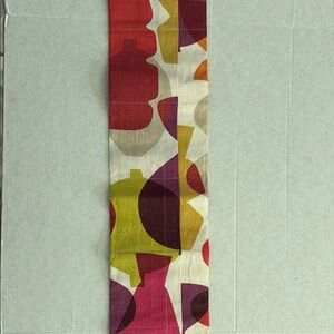 Multicolor Fabric organizer Bag handmade